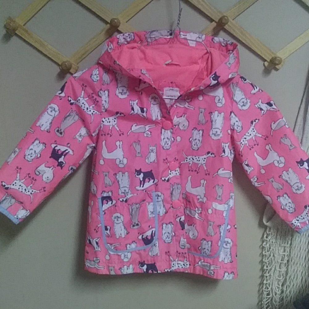 Puppies 🐶 Carter's ☔ Raincoat 🌈